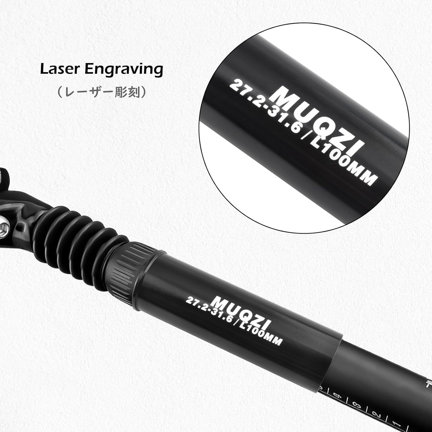Bike Seat Post 25.4mm 27.2mm 28.6mm 30.4mm 30.8mm 31.6mm Aluminum 350mm Lengt…