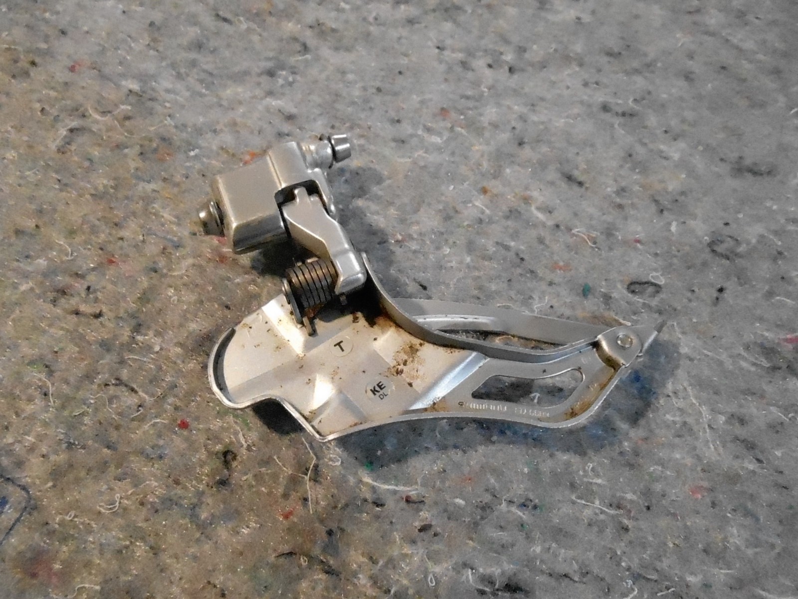 Shimano Ultegra Triple, Braze-On Mount, Bottom Pull Front Derailleur FD-6603