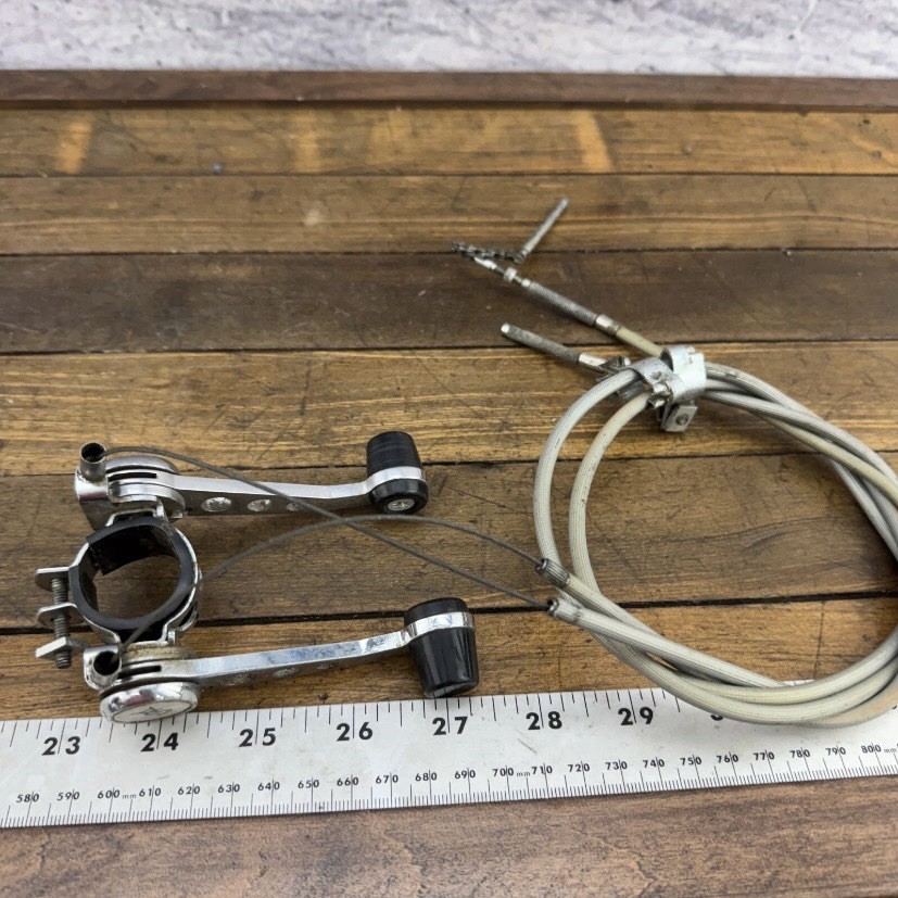 Vintage Sturmey Archer Shifter S5 Stick Shift Lever Frame Mount Raleigh