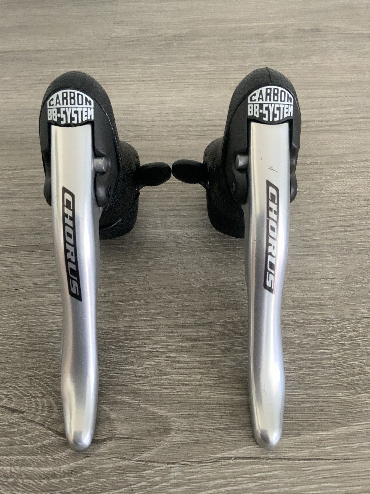 CAMPAGNOLO CHORUS BRAKE / SHIFTER SET 9 SPEED CARBON DOUBLE OR TRIPLE ERGO