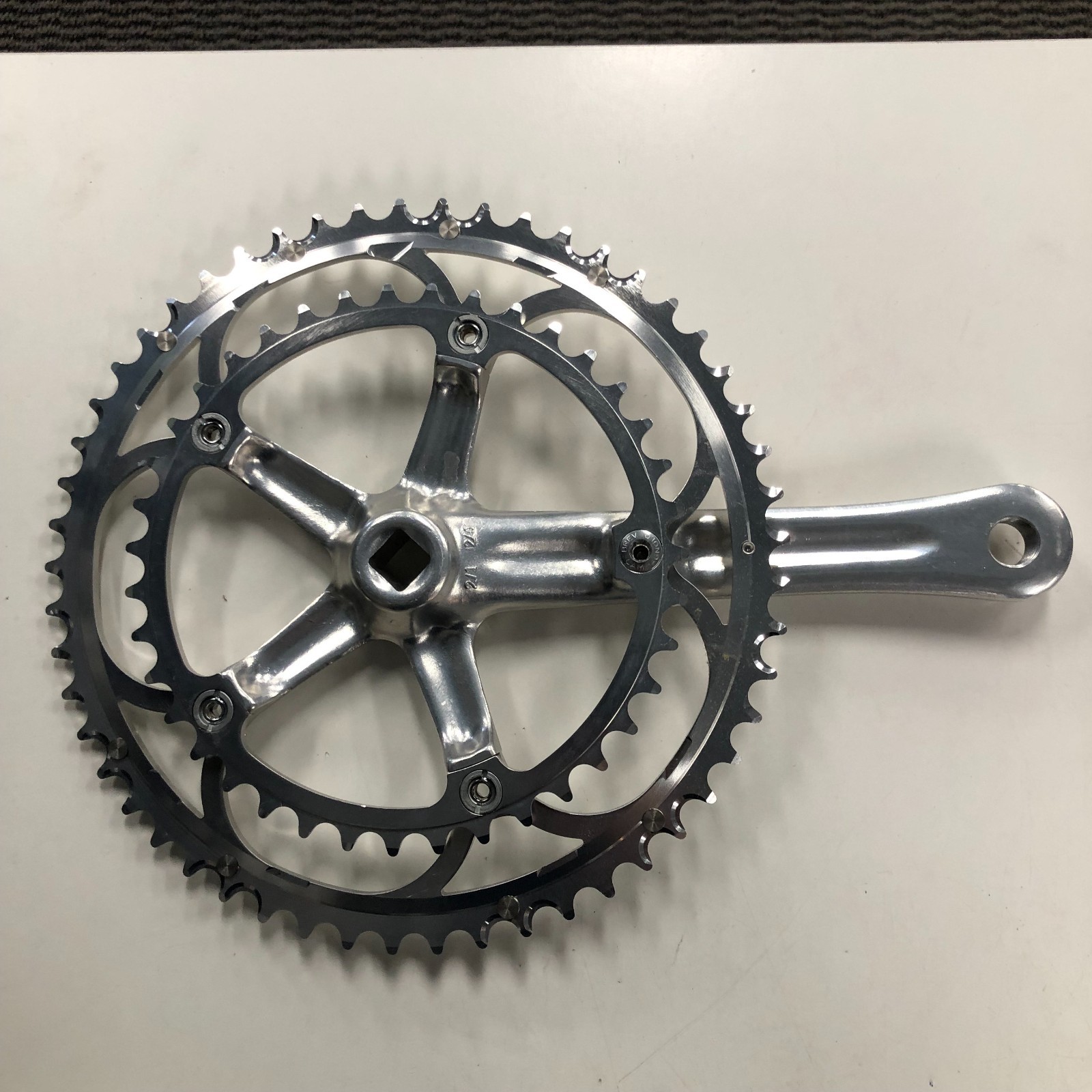 Unused Campagnolo Chorus 10 Speed Crankset 172.5 mm 39-53