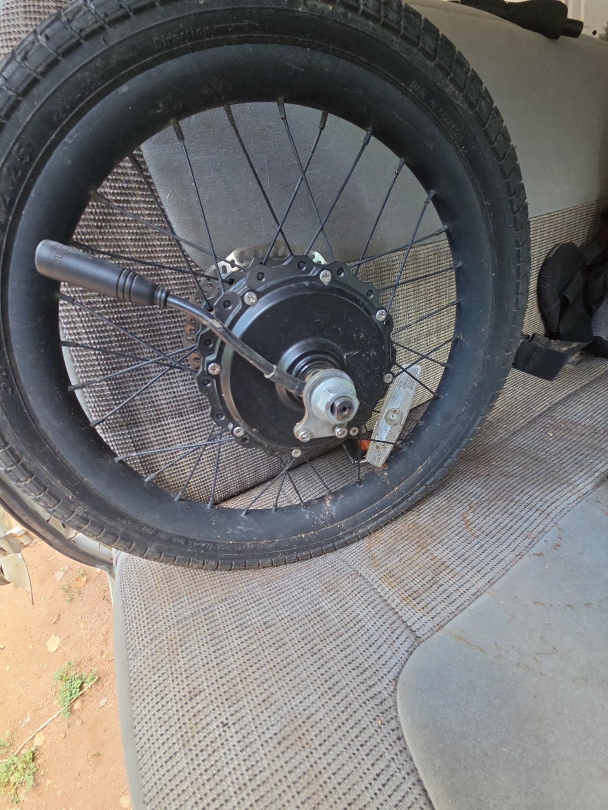 Rad Power Bikes Motor E-Bike Motor *USED* – 18-2210220543-1 Trike Front Tire