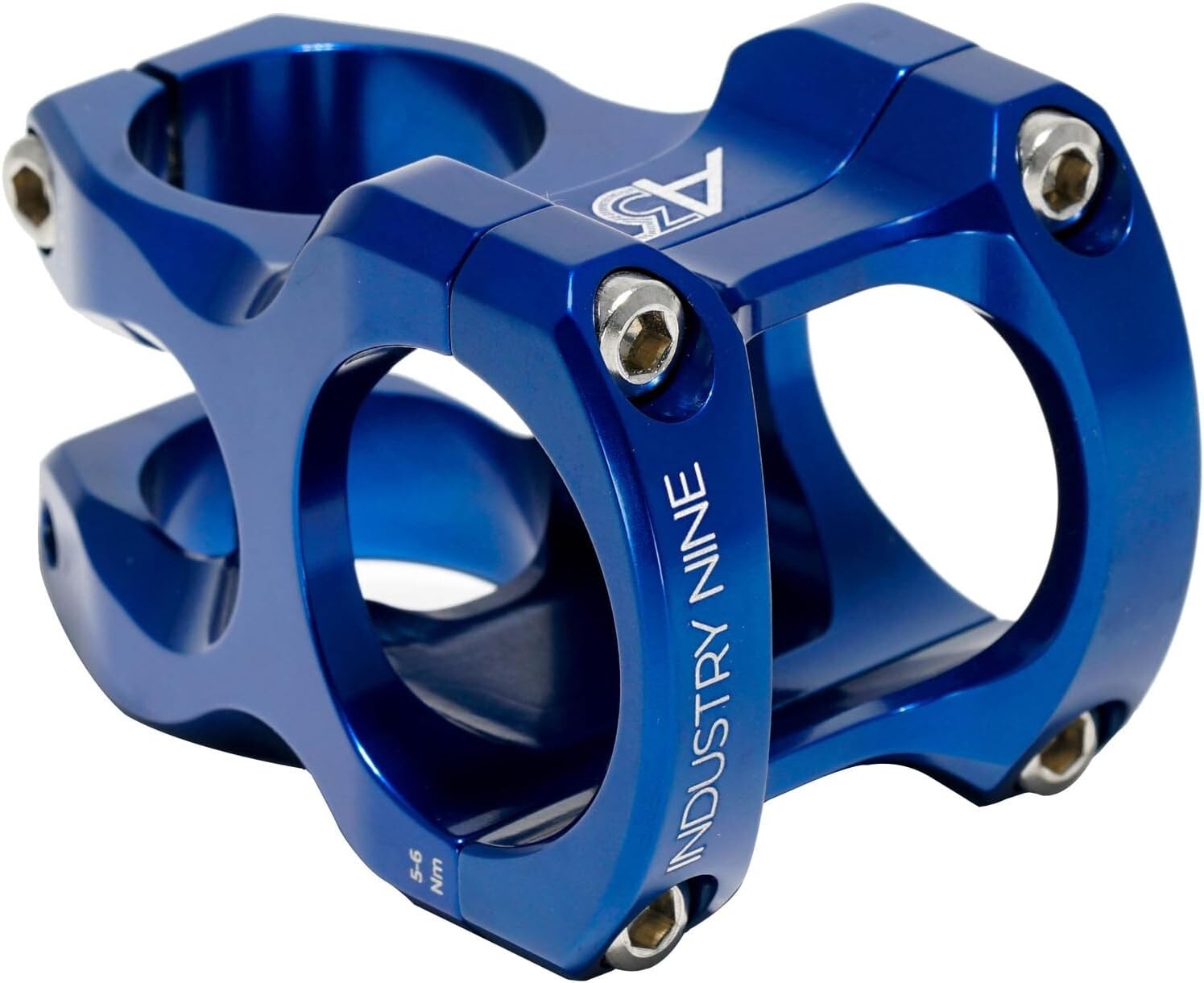 Industry Nine A35 MTB Mountain Bike Bicycle Stem Blue +/- 9 degree 35.0 x 50mm
