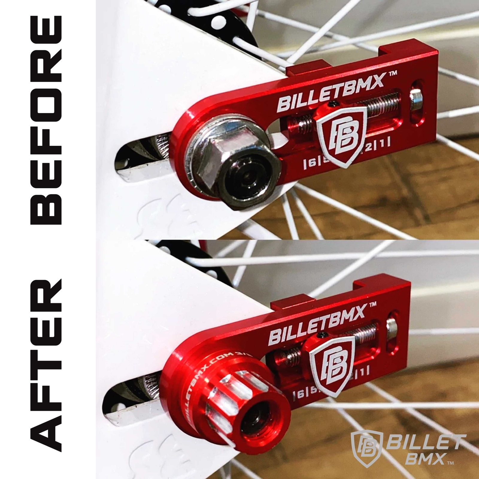 BILLET BMX Axle Nuts Deez Nuts 12 Point Bike Axle Nuts 3/8″-26tpi (2-Pack)