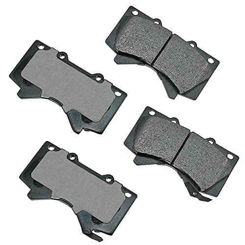 Akebono Brake Pad Set (ACT1303) , GREY