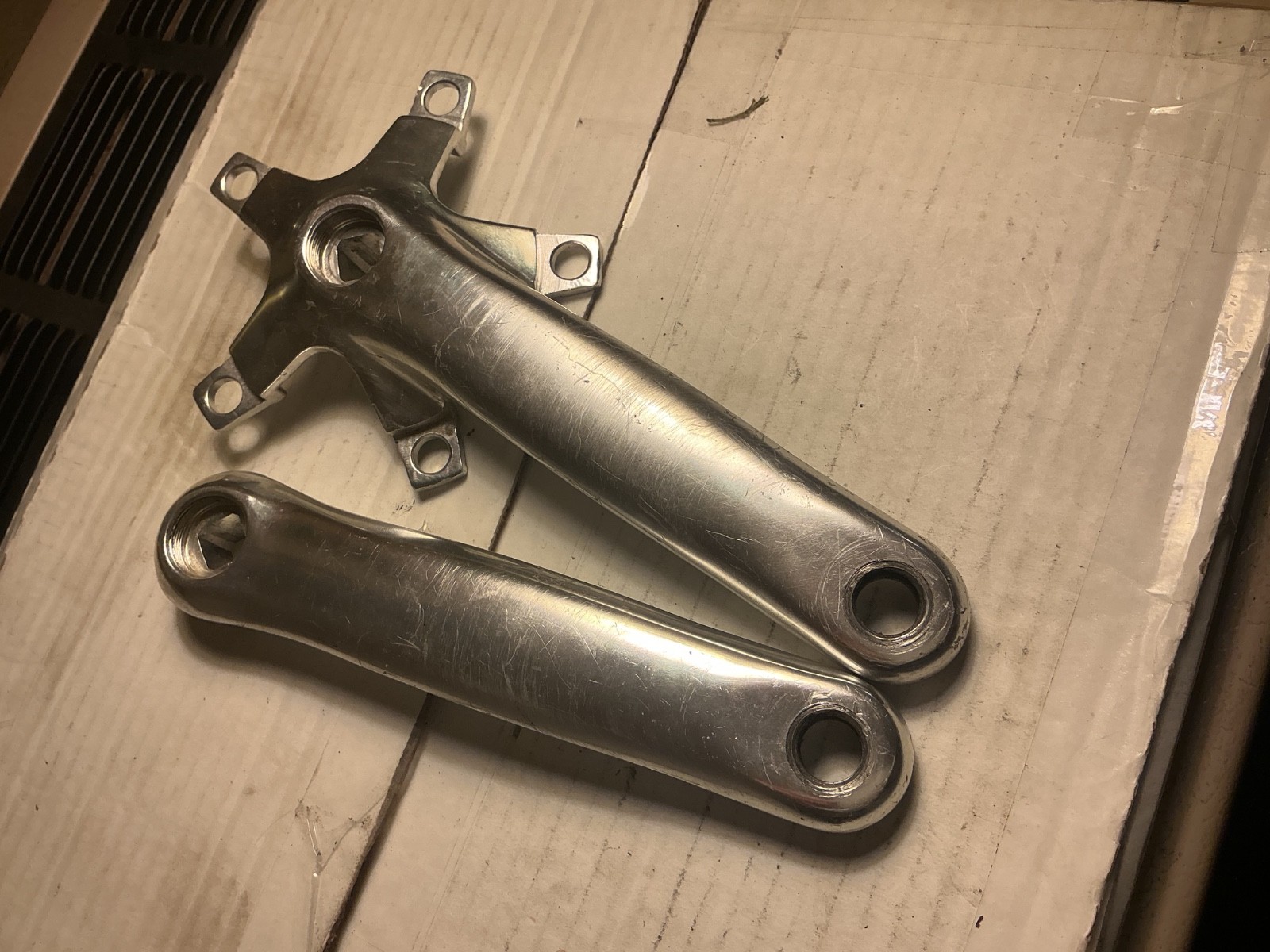 BMX kids cranks pair 165 mm 110 BCD
