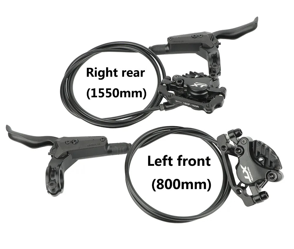 MTB Bicycle Hydraulic Disc Brake 800/1550mm Mountain Bike AM FR Oil Brakes