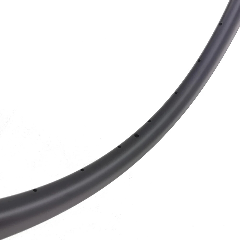 650b 29er Gravel Road Bike Carbon Rim 35*30mm Hookless UD 12K Matte Glossy