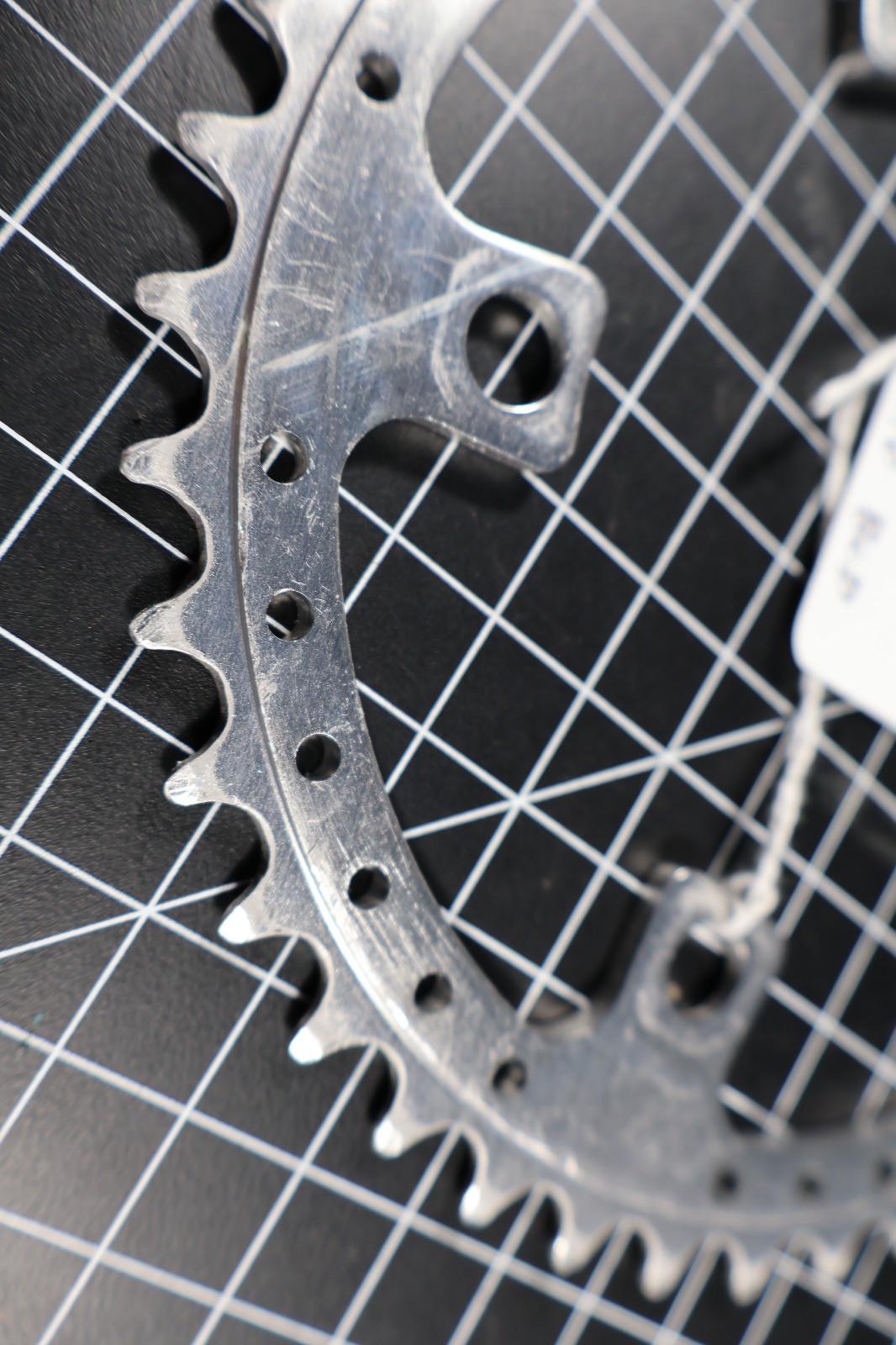 Unbranded Drillium Drilled Alloy Chainring | 110 BCD / 42T / VGC Vintage