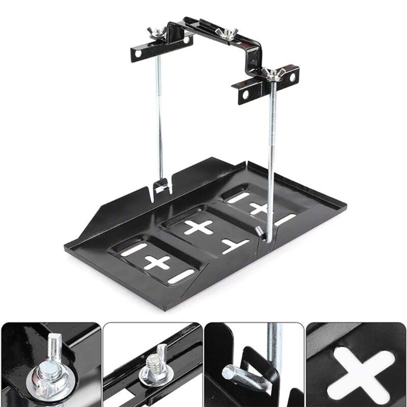 Car Tie Down Mount Bracket Holder Bars StainlessSteel 19/23/27cm Rod
