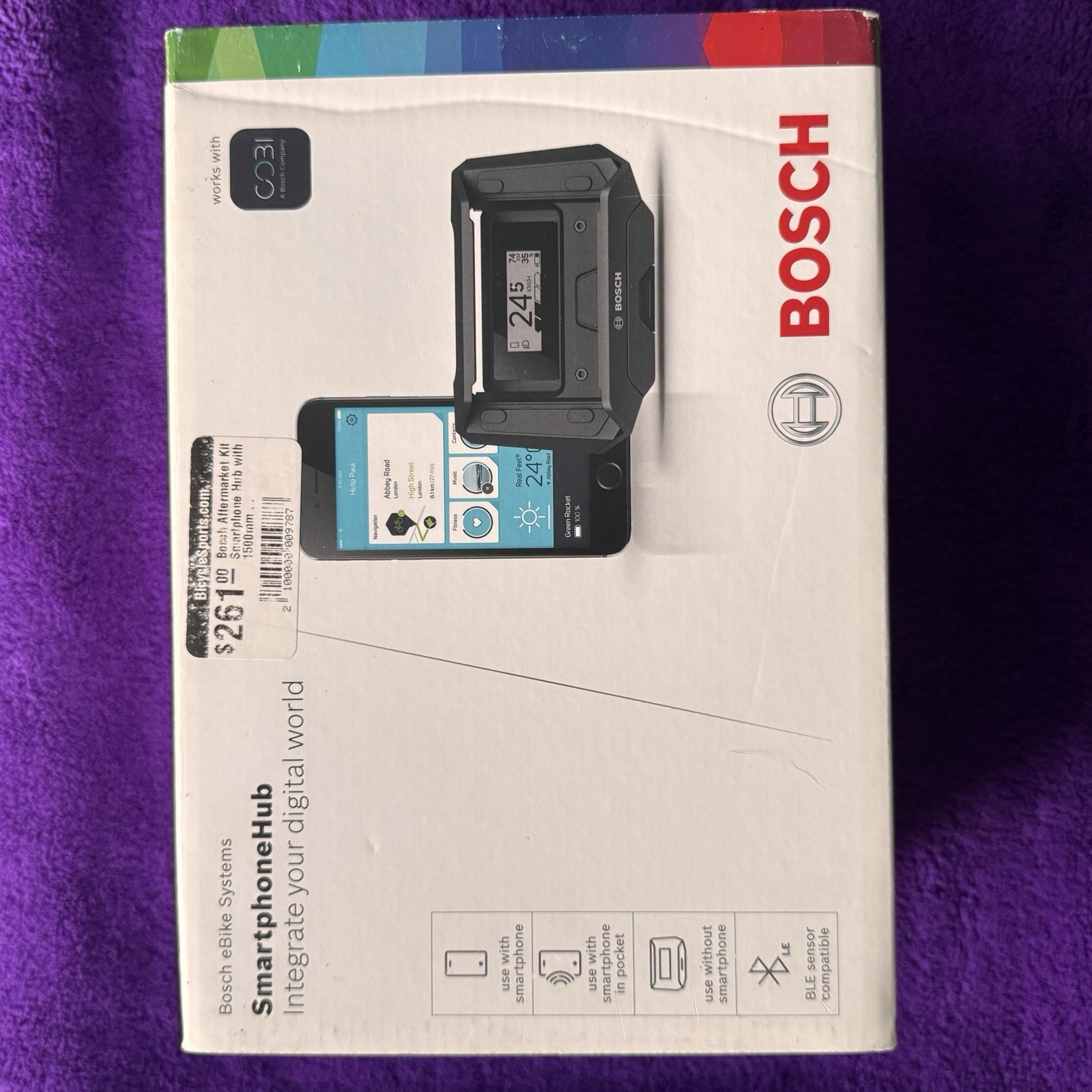 Bosch Smartphone Hub eBike 1500mm Cord Aftermarket Kit