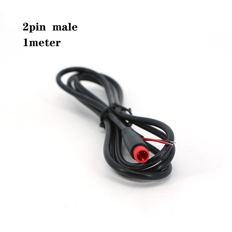 1m 6mm M6 2 3 5 Pin core male female Julet ebike Butt Cable waterproof Sensor