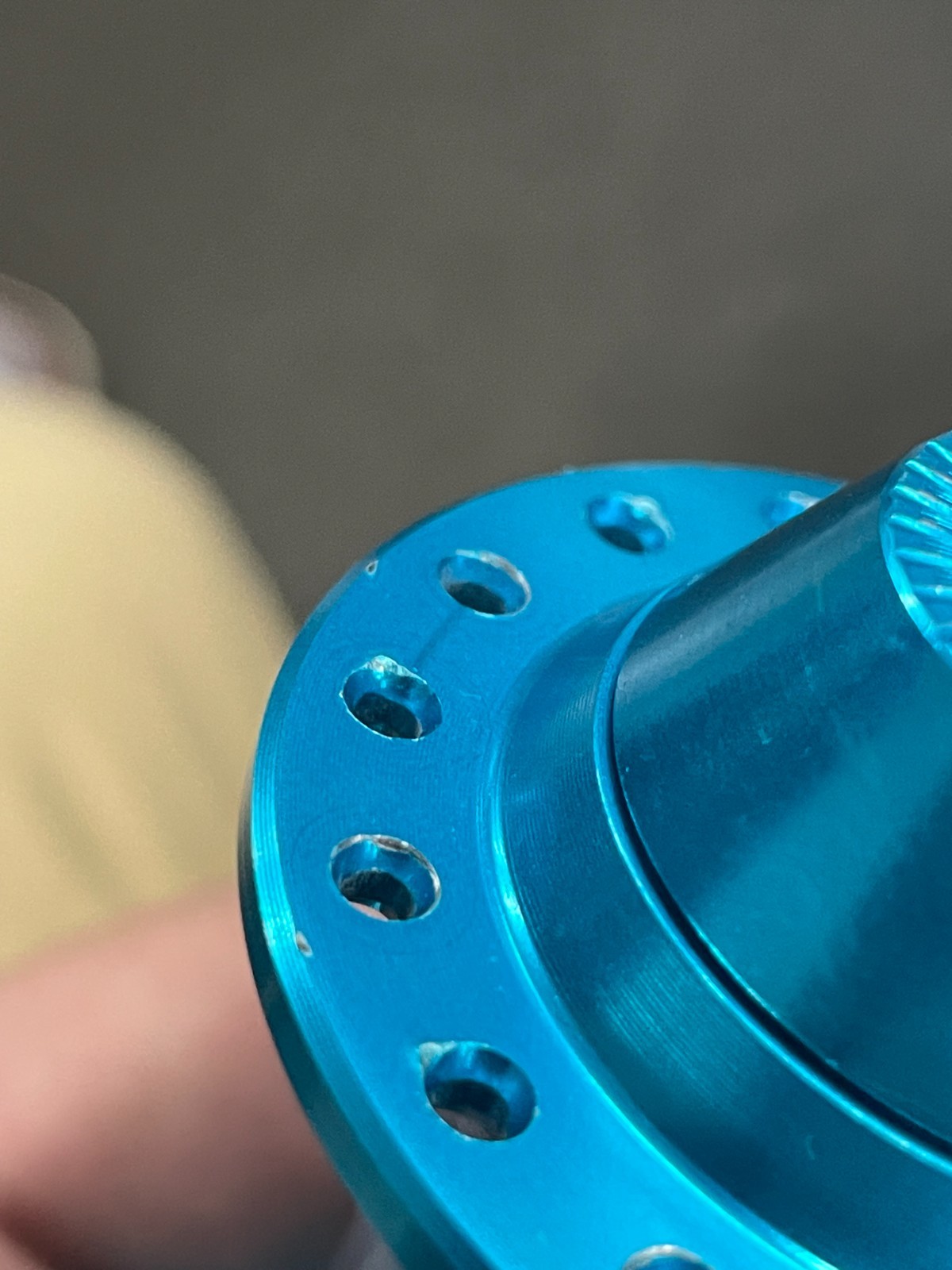Vintage Ringle Super Bubba QR Front Hub Turquoise 32h 100mm