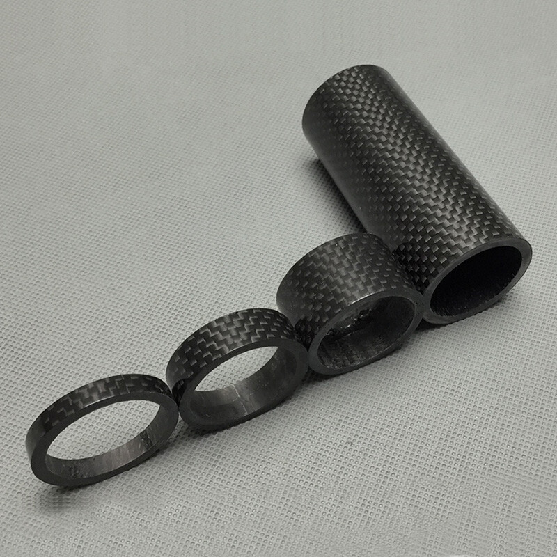 TOSEEK 3K Full Carbon Headset Spacers 1-1/8″ Bike Spacer Steerer Washers 5~200mm