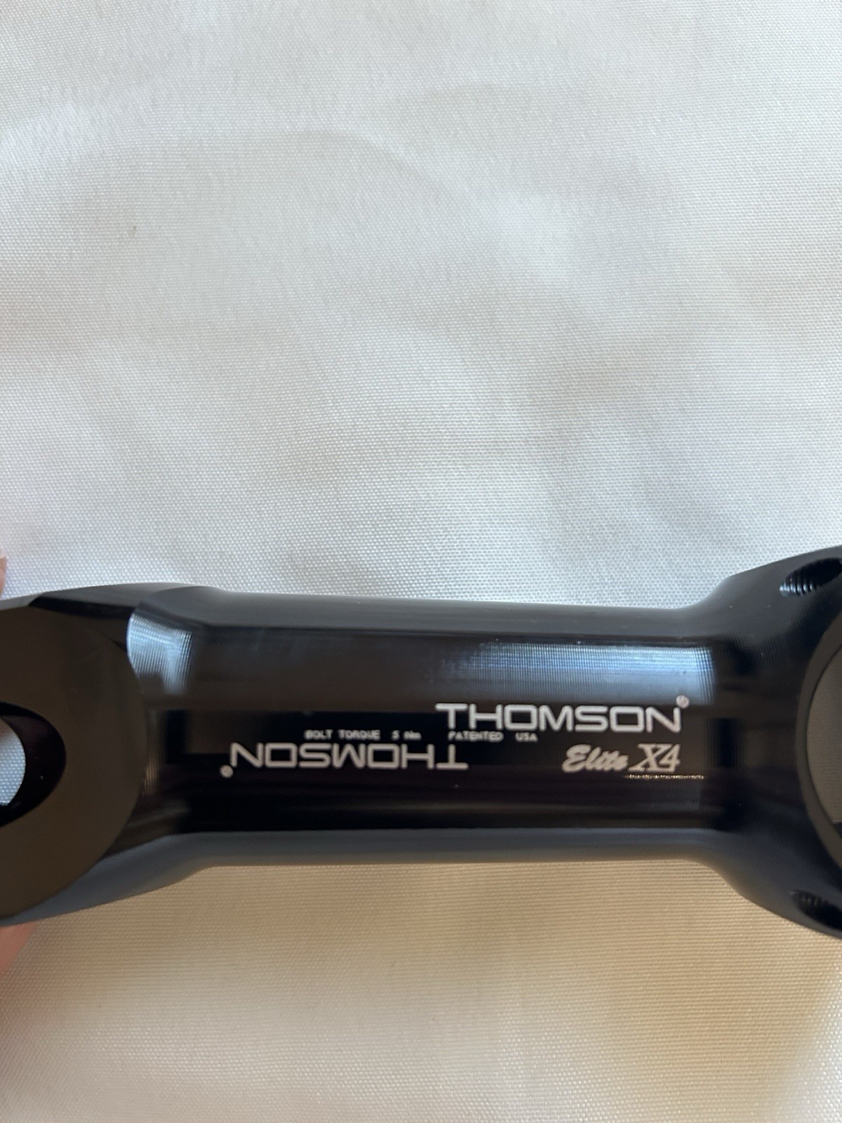 Thomson Elite X4 Threadless Stem Black 120 mm 31.8mm 1-1/8 in – 10 degree