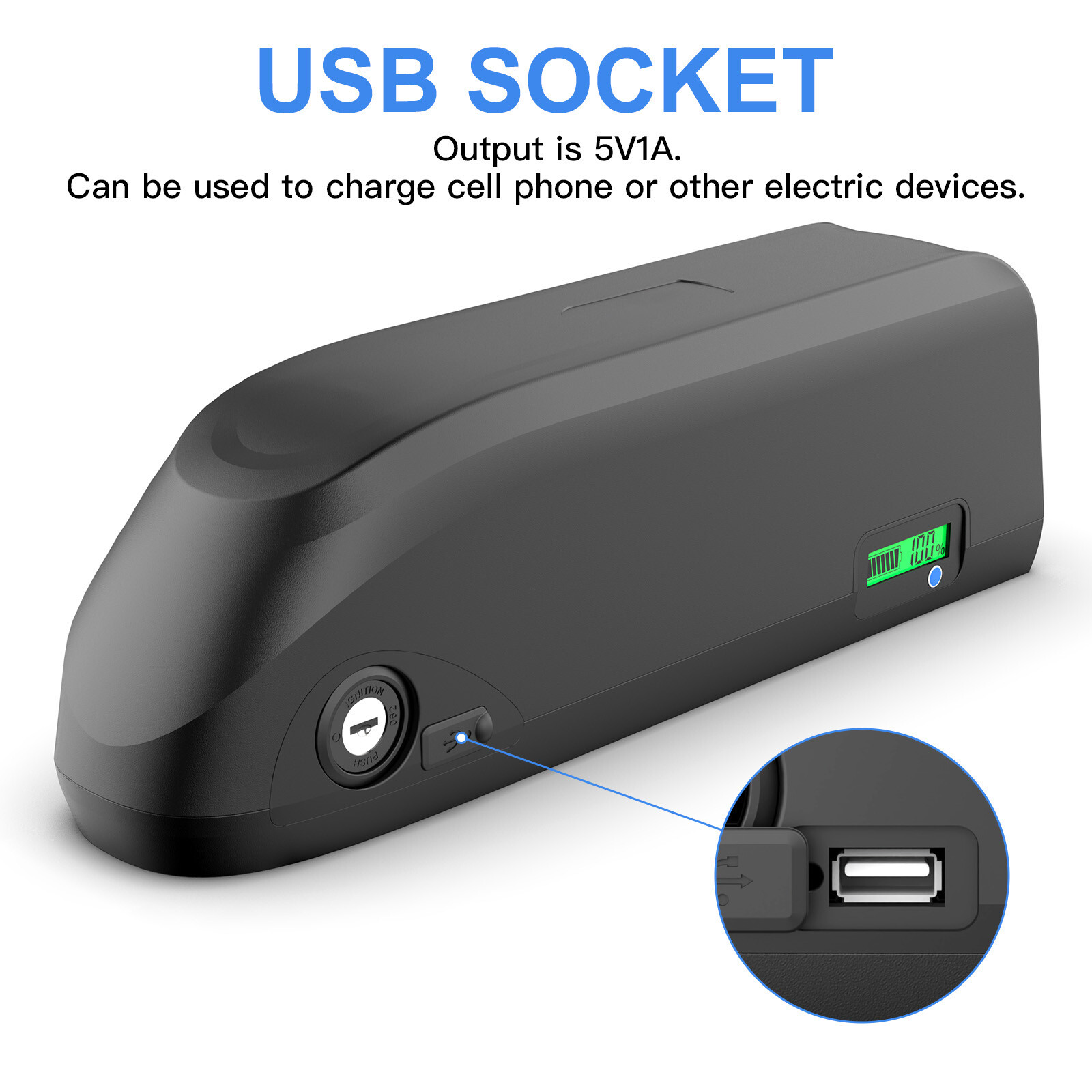 48V 20Ah Samsung Ebike Battery Lithium Rad Power Replacement Battery 0~2000W Kit