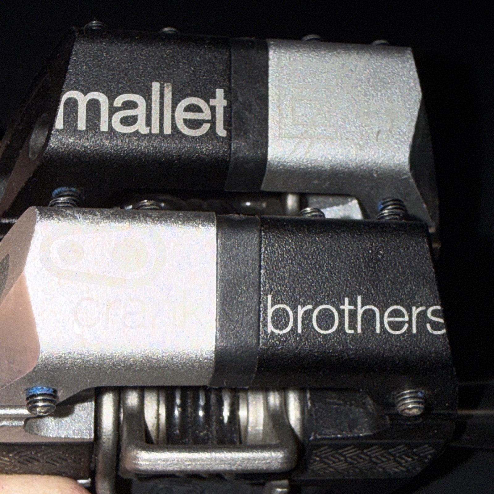 crankbrothers Mallet E LS 9/16 in Clipless Pedal – Black/Silver