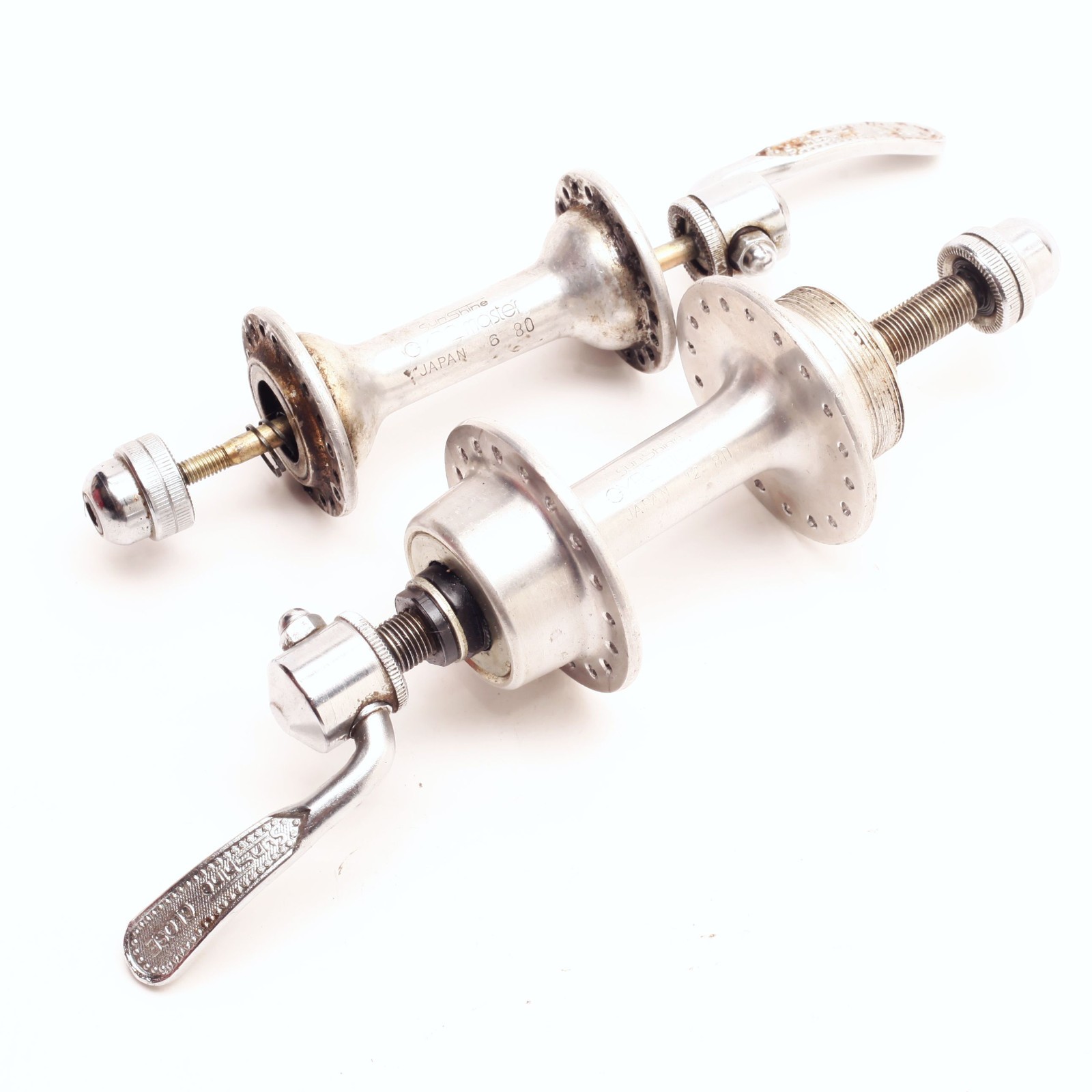 Sunshine GyroMaster Front & Rear Hubs FOR PARTS / REPAIR 36H w/ QR Skewers