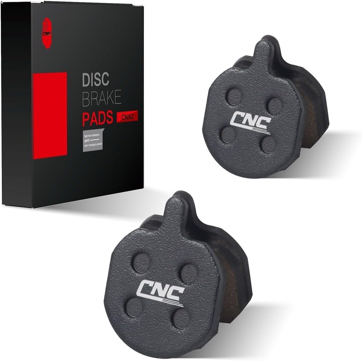 Organic Resin Disc Brake Pads 2 Pairs Mountain Bike