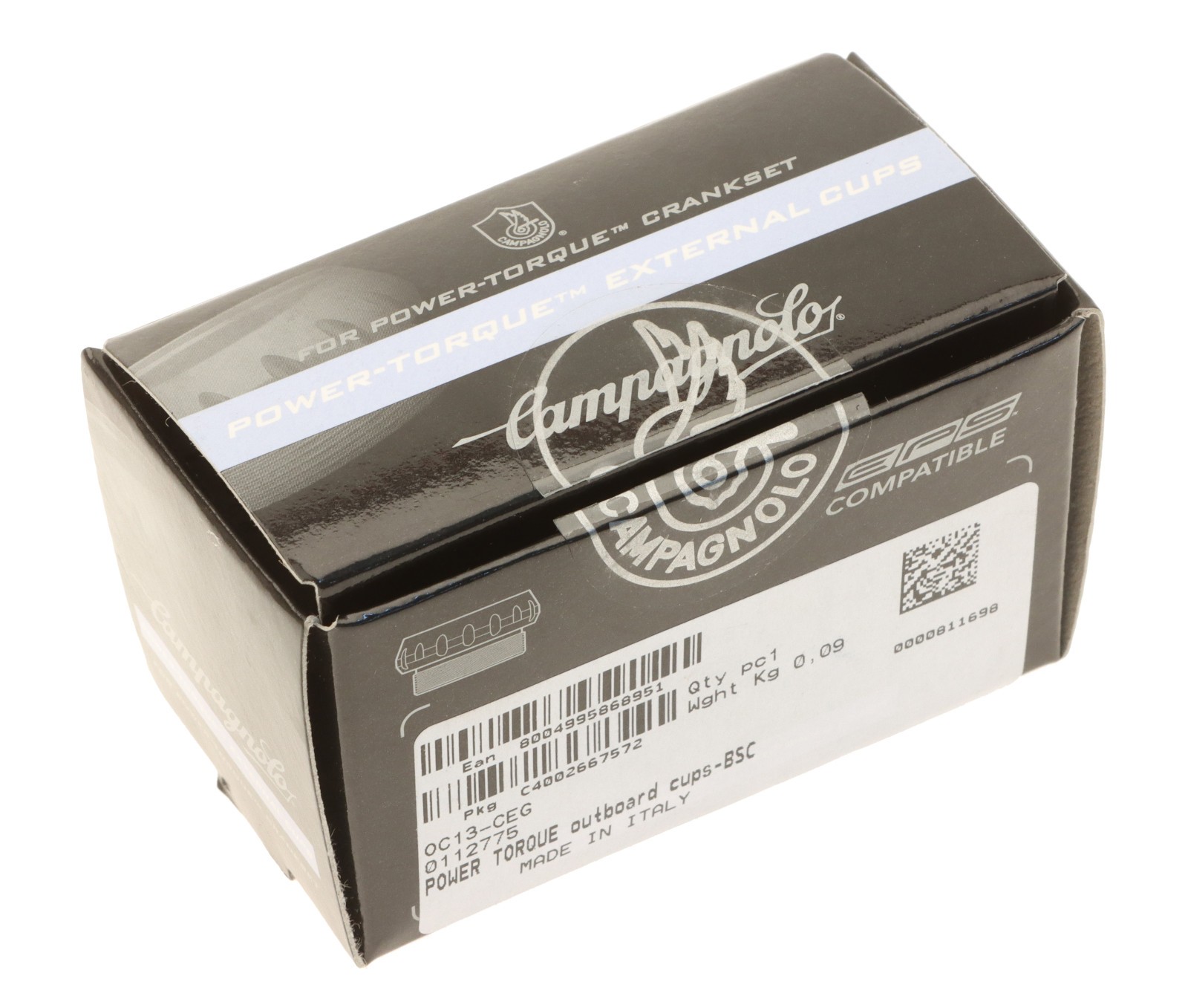 Campagnolo Power Torque Outboard Bottom Bracket Cups English BSC OC13-CEG NEW