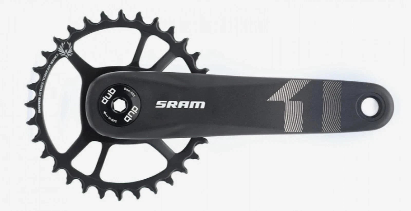 SRAM X1 1000 Eagle DUB Wide Crankset 170mm 30T Boost 12-Speed
