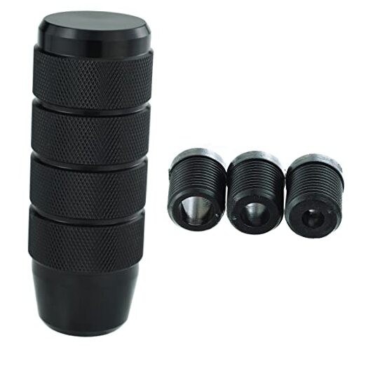 Cool Shift Knob 9 CM Aluminum Car Gear Stick Shifter Lever Handle Knobs Black