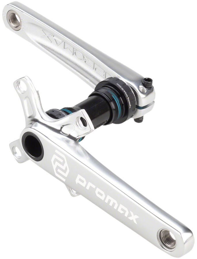 Promax CF-2 Crankset – 165mm, 24mm Spindle, 2-Piece, 68mm English BB Included,