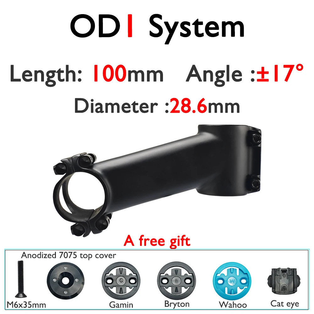 6/12/17 Degree Road/MTB Bicycle Carbon Stem 60-120mm Bike Computer Mount Stand