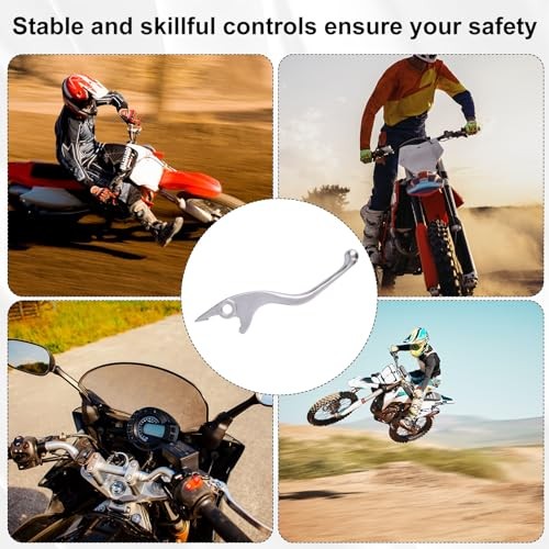Pair Left and Right Handbrake Levers for Tuttio Soleil01 Dirt Bike, Aluminum