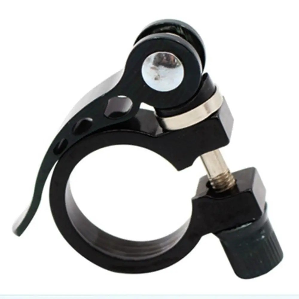 1PC Aluminum Bike Seatpost Clamp Quick Release MTB Road Seat Tube Clip