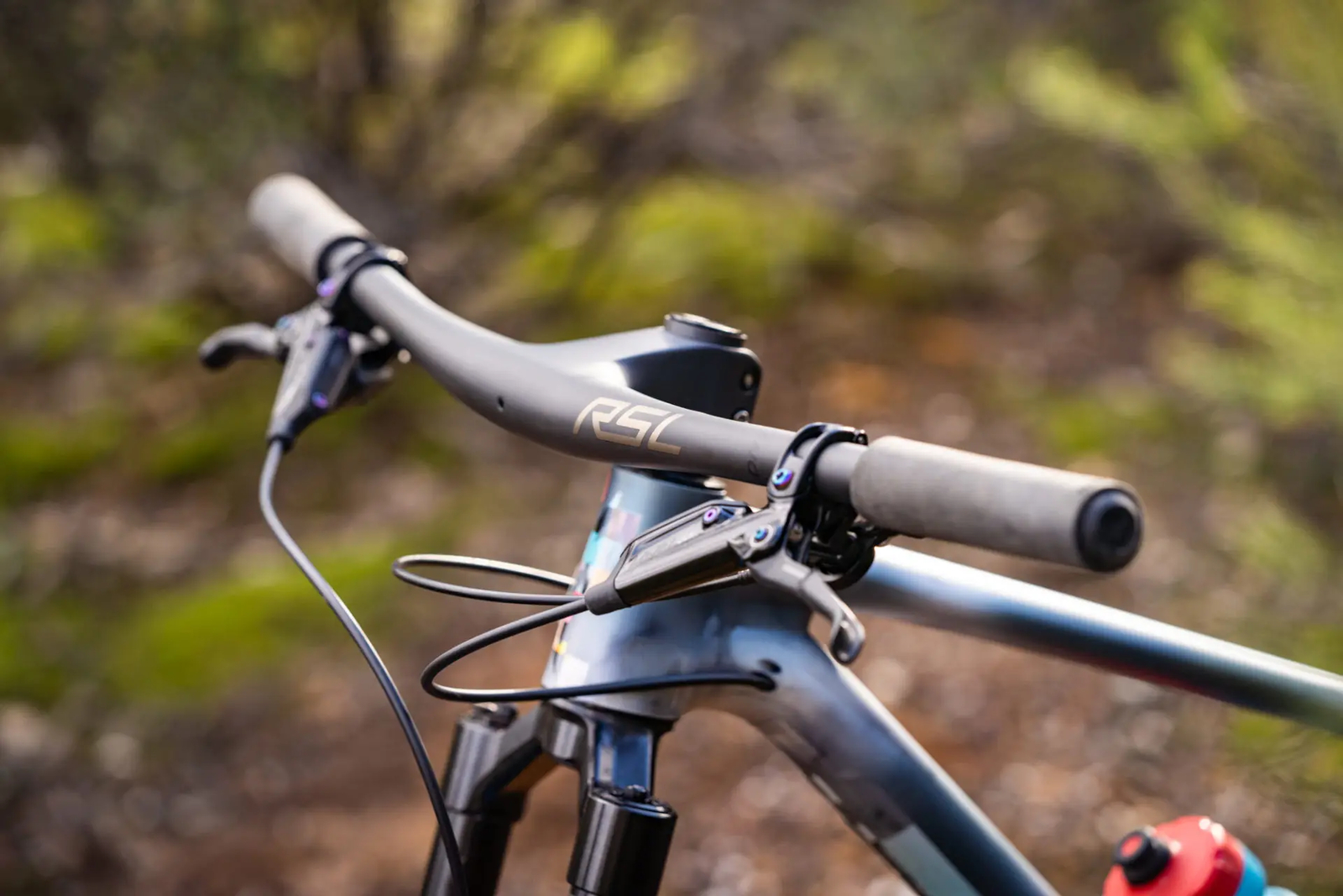 MTB XC Mountain Bike -13 Degree Integrated Carbon Handlebar Flat Bar with Stem