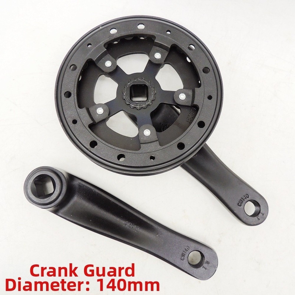 140mm Square Taper Crankset Aluminum Chainring 28/30/32T for Youth Folding Bike