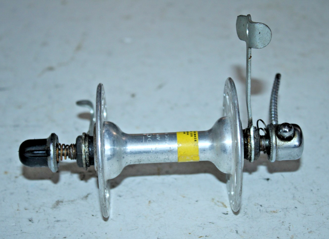 Schwinn Approved 19-82 Vintage Front Road Bike Hub 36H 96mm High Flange France ~