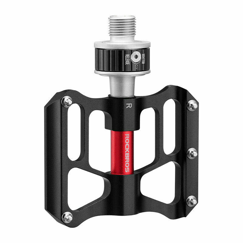 ROCKBROS Bike Pedals Quick Release CNC Seal Bearing Non-slip Pedals