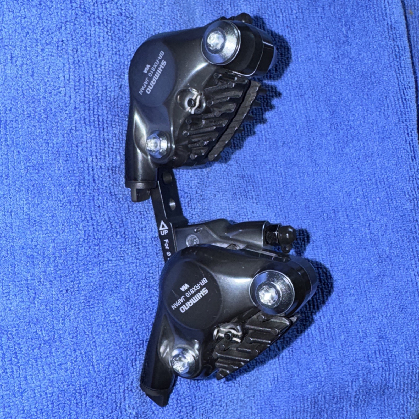 SHIMANO GRX HYDRAULIC DISC BRAKE CALIPER SET BR-RX810 GRAVEL BIKE USED