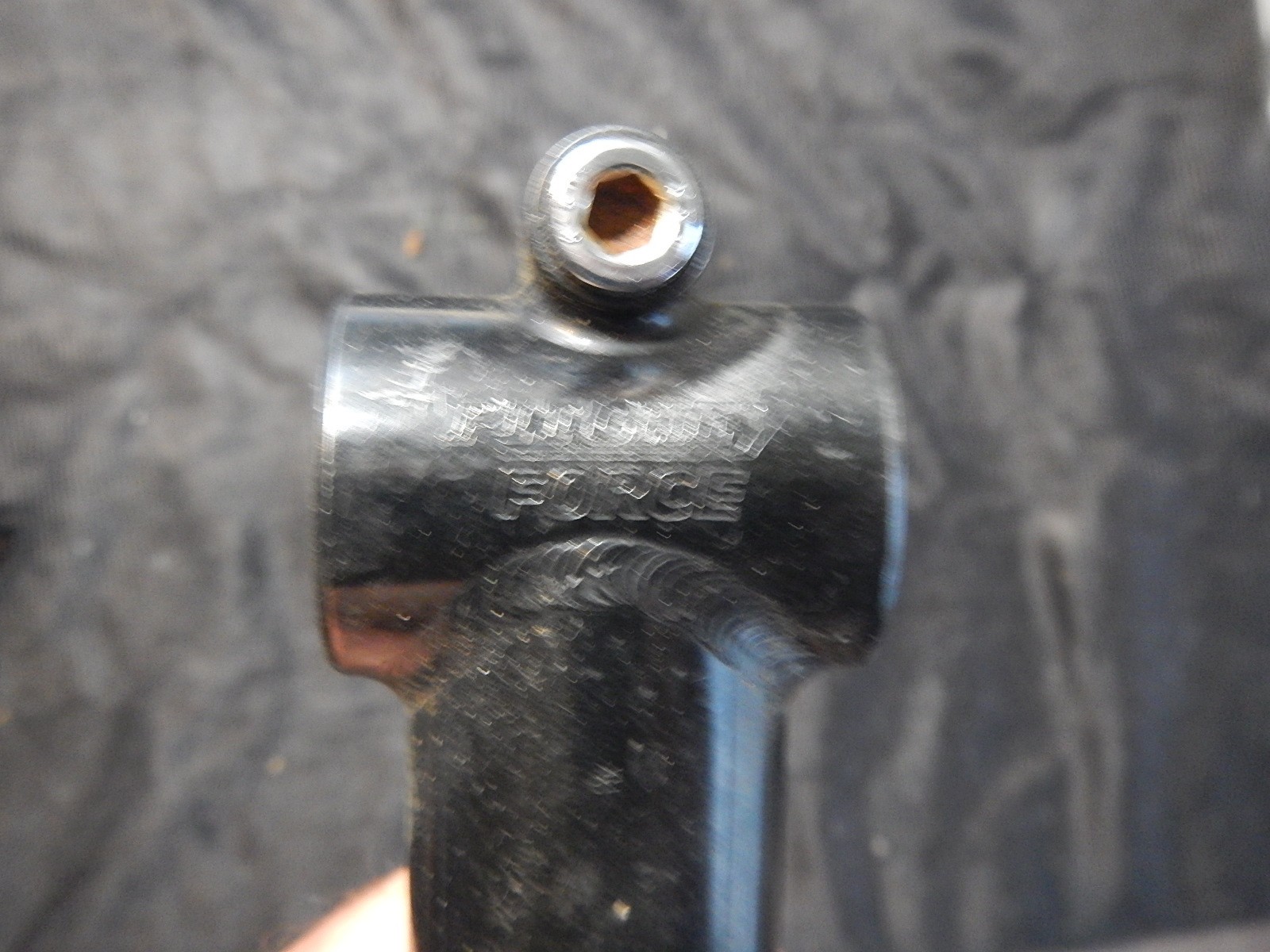 Ritchey Force Quill MTB Stem 125 5 Degree 25.4 Black Cable Guide Hanger