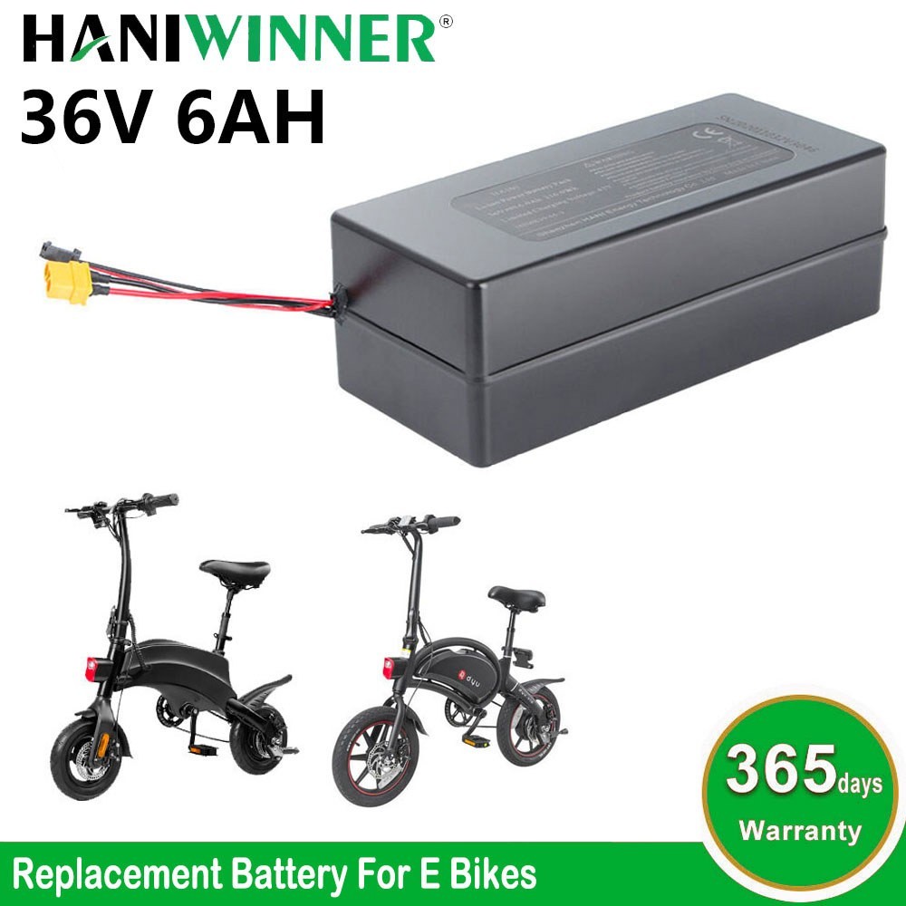 KUGOO B1 PRO KIRIN B1 Electric Bike Ebike li-Battery 36v 6Ah 2 wire Genuine XT60