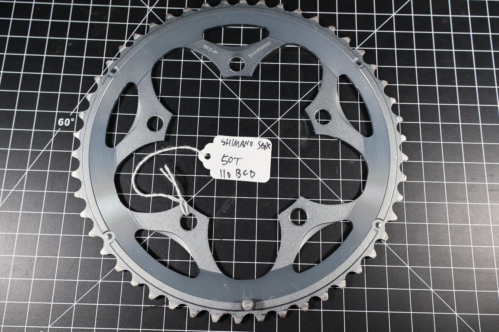 SHIMANO SG-X 50T 110BCD 5 Bolt Chainring 9sp 10sp 50F Compact