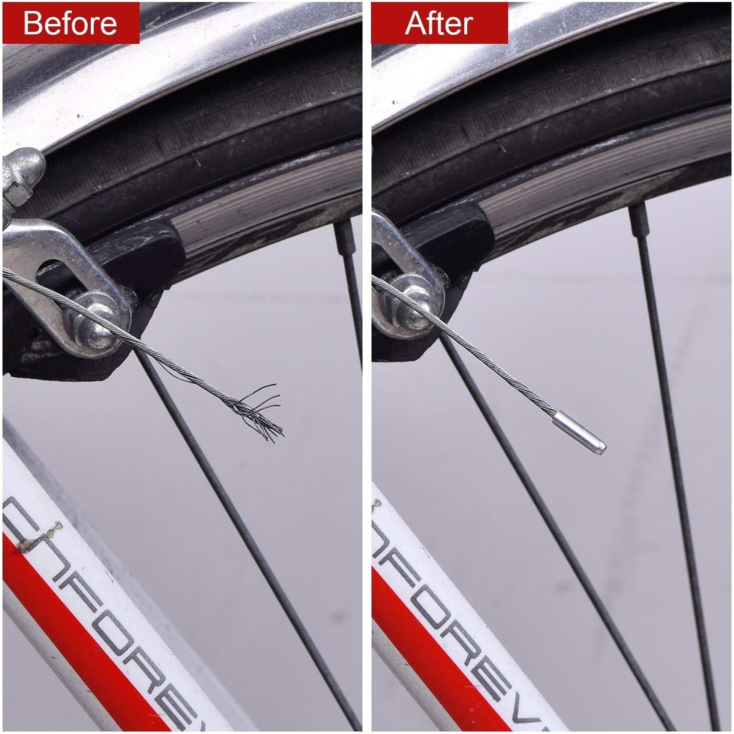 5/10Pcs Bicycle Bike Brake Shift Cables Stainless Steel Front Rear Inner Wire 2M