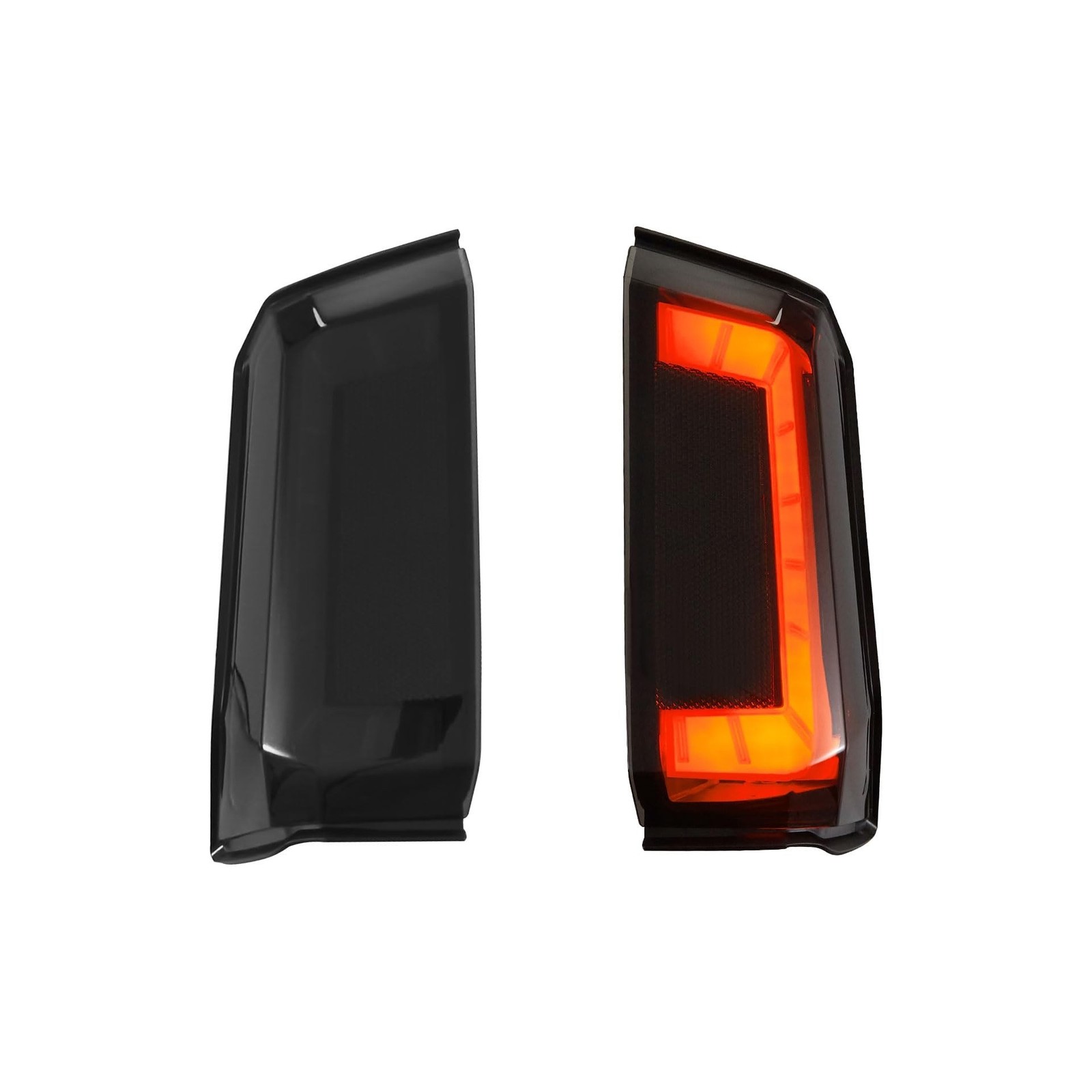LED Taillights for 2024-2026 Polaris Ranger XD 1500,Smoked Black | Rear Brake…