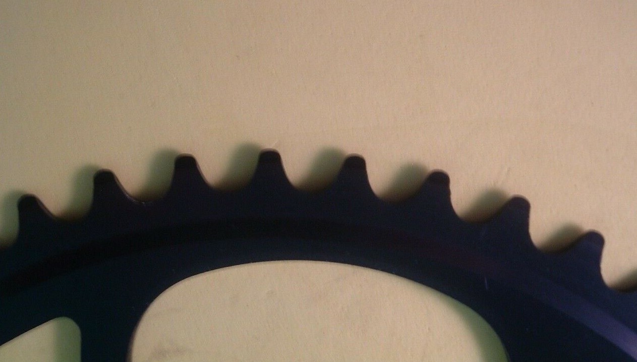 SR Japan 307 48T x110BCD Road/MTB Black Chainring- NEW/NOS- 5/6/7/8/9-Spd-NIB