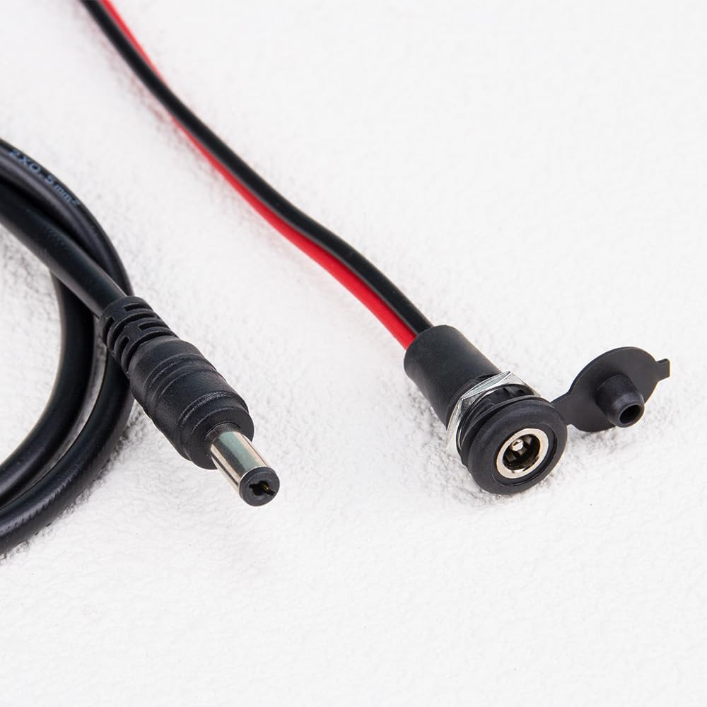 1Set Charging Wire 2.1Mm DC Connector for 36V 48V 60V Electric Ebike Battery