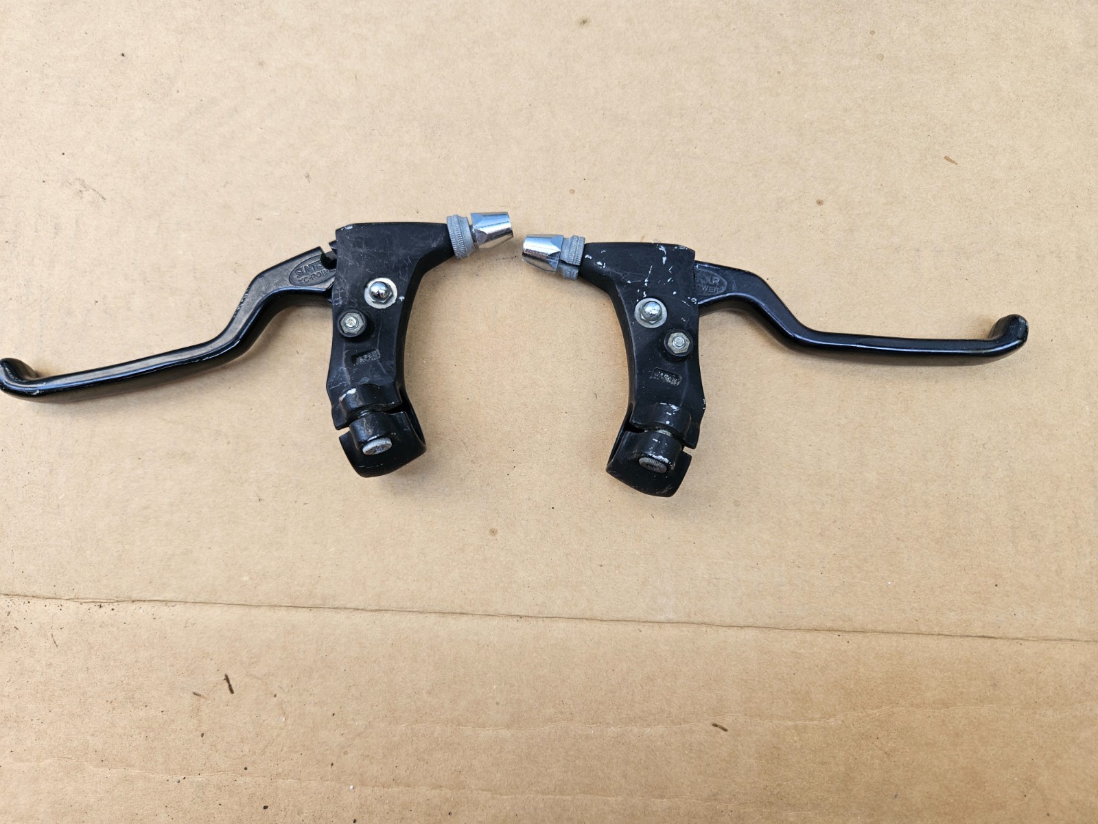 Vintage 80s Suntour XC Power Mountain Bike ATB Brake Levers 4-finger Japan