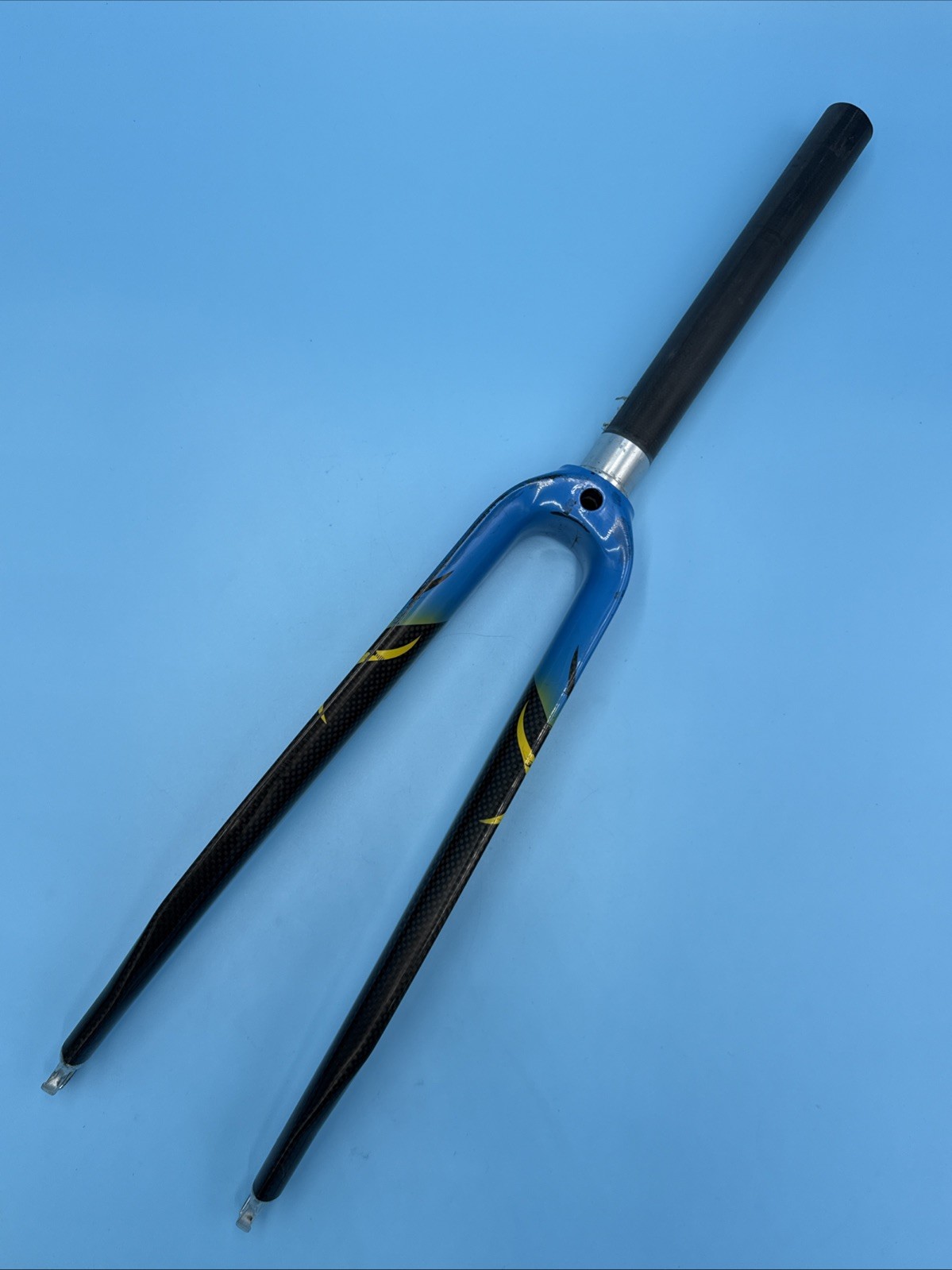 RARE Eddy Mercx Team SC 700c Carbon Fiber 1-1/8″ Fork 248mm Steerer 43mm Rake
