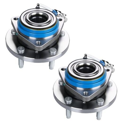 2 Pack Front Wheel Bearing and Hub Assembly Replace 513121 513121×2 Standard
