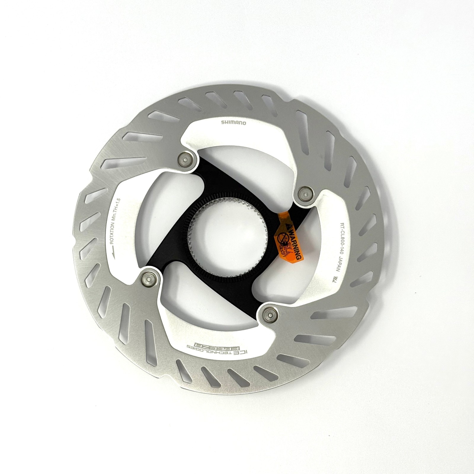Shimano RT-CL800 140mm Center Lock Disc Brake Rotor Internal Lockring IRTCL800SS