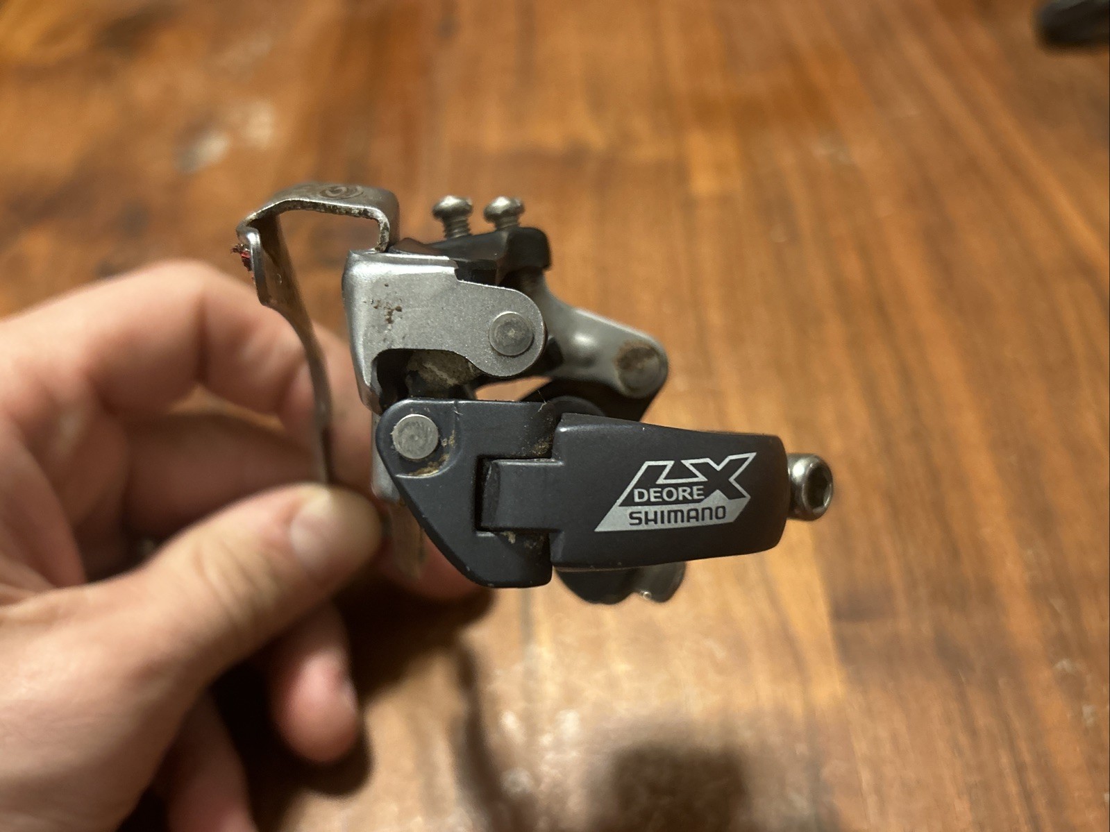 Shimano Deore LX Triple Front Derailleur Top Pull FD-M570 31.8mm Low Clamp