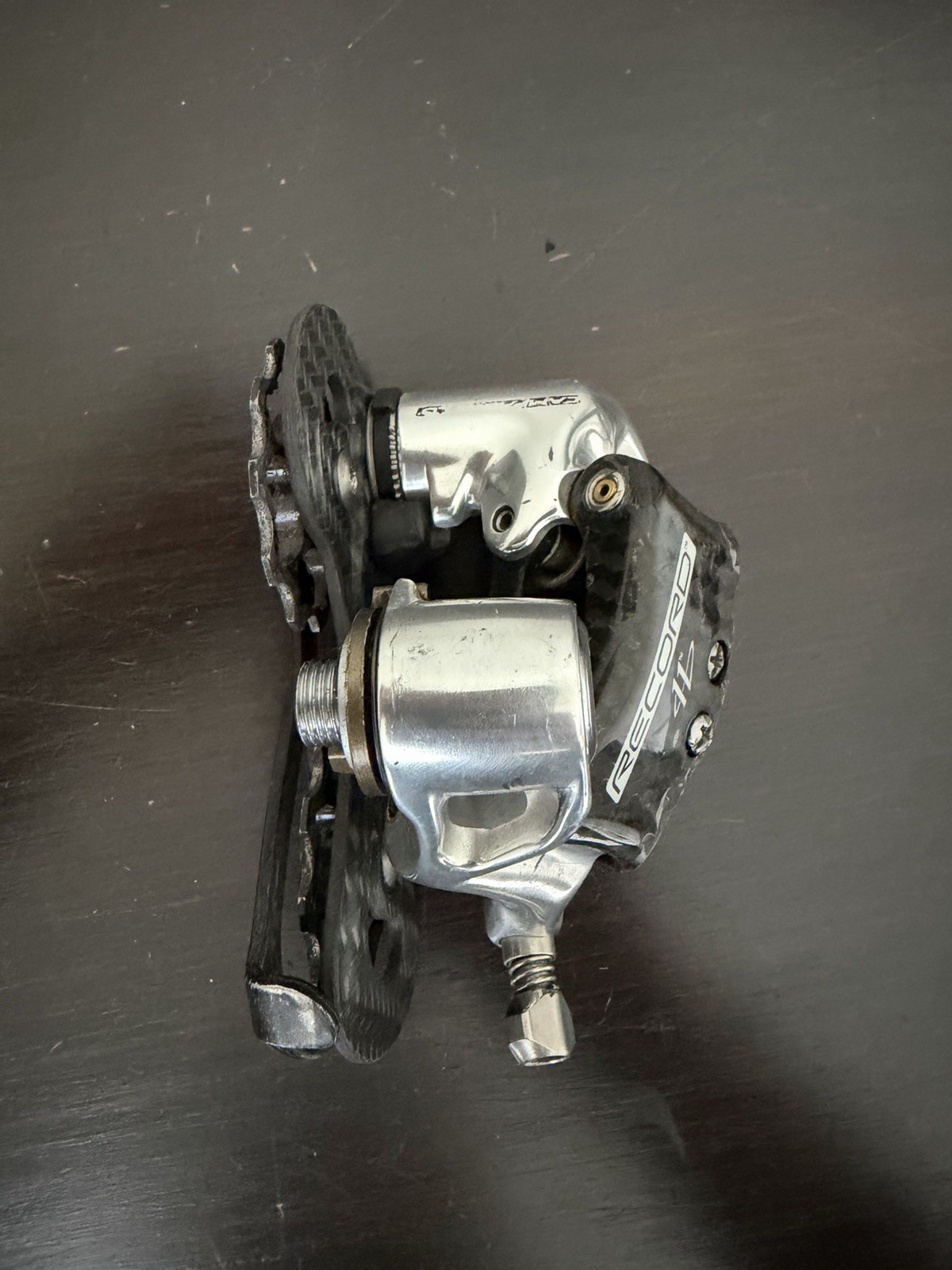 Campagnolo Record 11 Speed Carbon Rear Derailleur Short Cage Ceramic Ti Pulleys