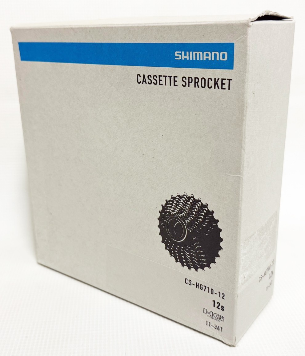 Shimano 105 CS-HG710-12 Cassette – 12-Speed, 11-36t, HG L2, Silver
