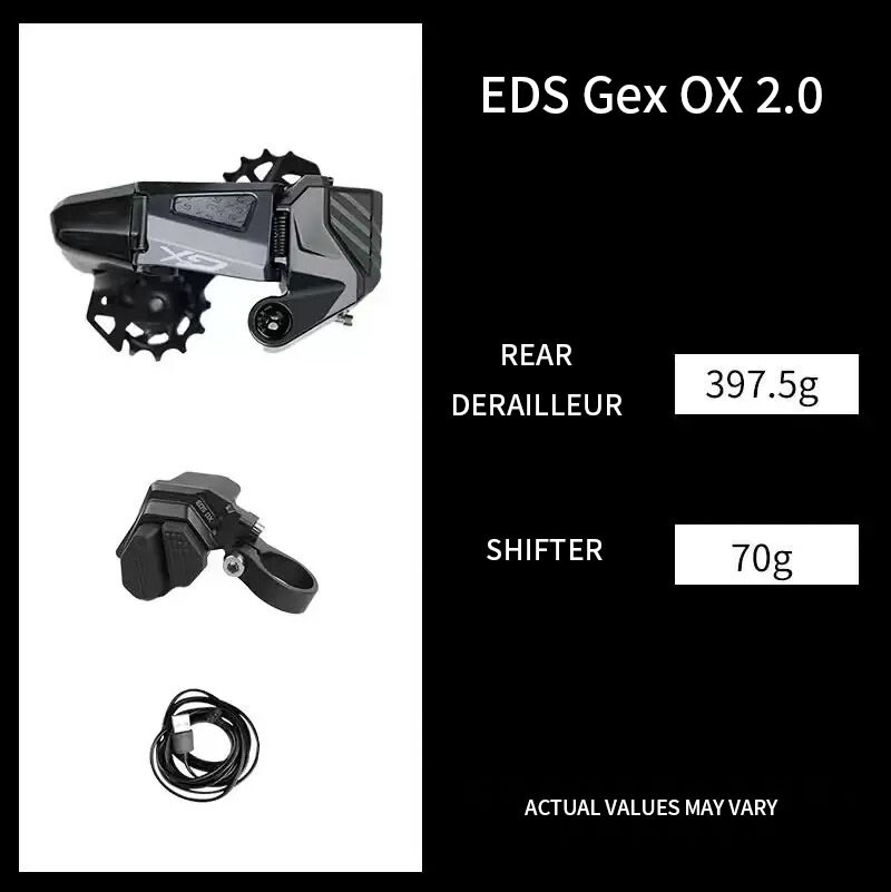 Wheeltop EDS OX 2.0 2024 MTB Wireless Electronic Shifter/Derailleur